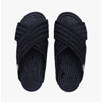 Of Origin Black Balears Jute Sandals