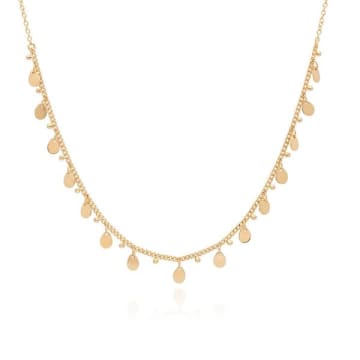 Anna Beck Classic Charm Necklace Gold