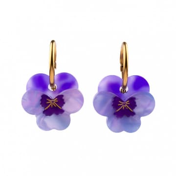 Coucou Suzette Pansy Earrings