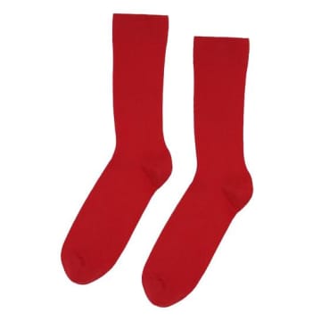 Colorful Standard Classic Organic Socks Scarlet Red