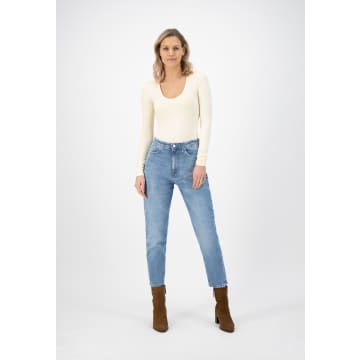 Mud Jeans Mams Stretch Tapered Jeans Old Stone