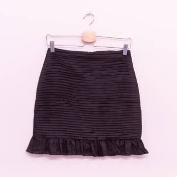 Rough Studios Silky Skirt In Black