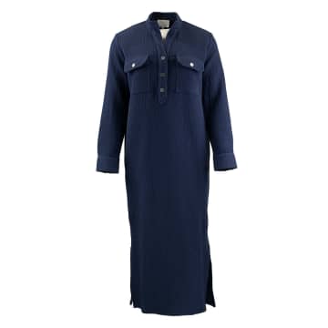 Shades-antwerp Juliette Dress Navy In Blue