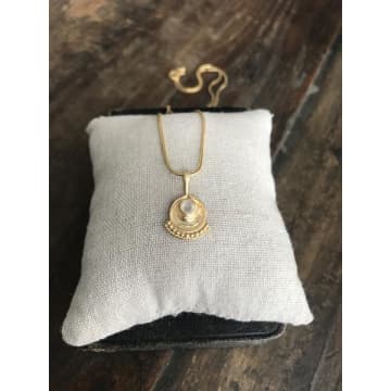 Wdts Egon Necklace Gold Moon
