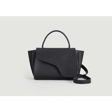 Atp Atelier Arezzo Leather Handbag In Black