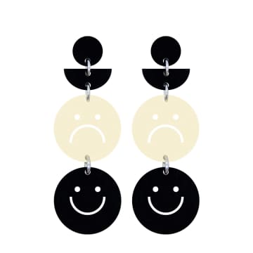 Orella Jewelry Yin Yang Earrings