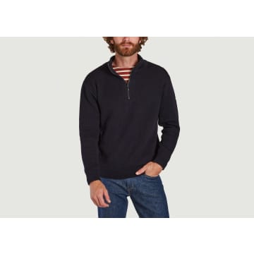 Armor-lux Chateaulin Trucker Collar Wool Sweater