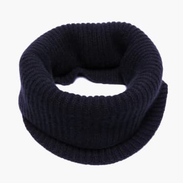 Lisa Yang London Cashmere Snood Scarf In Blue