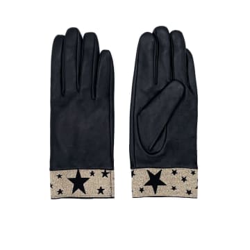 Nooki Design Estrella Leather Gloves Gold