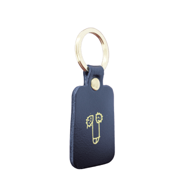 &quirky Cheeky Willy Key Ring Fob Black