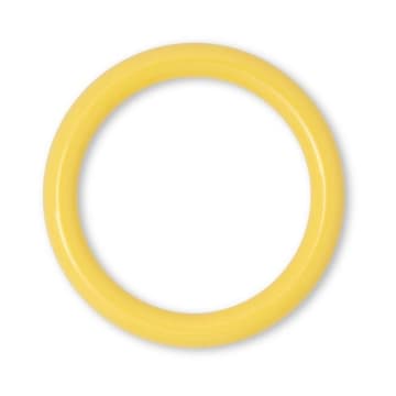 Lulu Copenhagen Colourful Enamel Ring Yellow