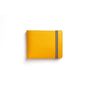 Carre Royale Minimalist Wallet With Coin Pocket Yellow