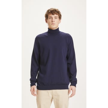 Knowledge Cotton Apparel 80639 Forrest Roll Neck Merino Wool Knit