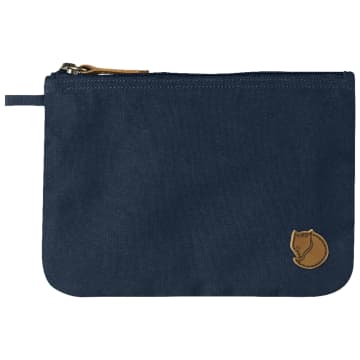 Fjall Raven Navy Gear Pocket Bag In Blue