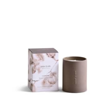 Ester & Erik Fig Tree & Wood Ashes Candle In Pink