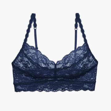 Cosabella Never Say Never Ultra Curvy Sweetie Bralette In Blue