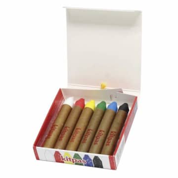 Kitpas Art Crayons - Set of 6 – Ideal
