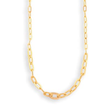 Jane Koenig Row Gold Plated Necklace