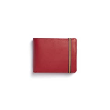 Carre Royale Minimalist Wallet With Coin Pocket Red