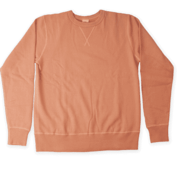 Buzz Rickson's Plain Crew Sweatshirt Orange