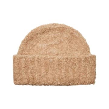 Selected Femme Cloud Knit Beanie In Neutrals