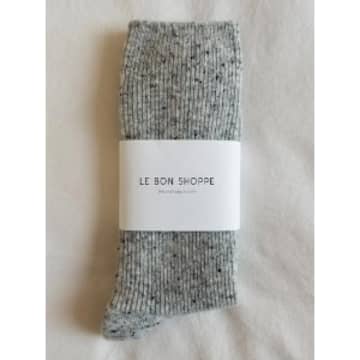 Le Bon Shoppe Snow Cookies Cream Socks In Neutrals