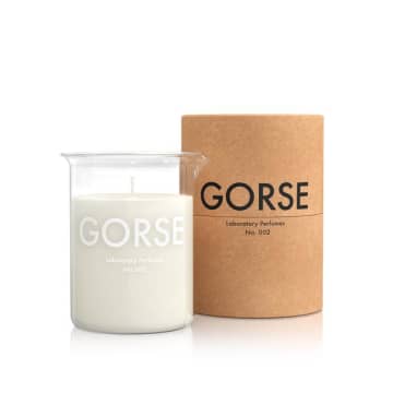 Laboratory Perfumes Gorse Scented Candle 200 G In White