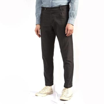 A.b.c.l. Garments Paul Fancy Stripe Chino Gray Pants