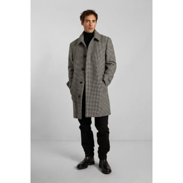 L'exception Paris Straight Mac In Wool Made In France