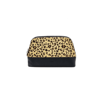 Nooki Design Langley Leopard Make Up Bag In Animal Print