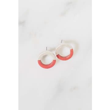 Lilac Rose Josie Red Earrings