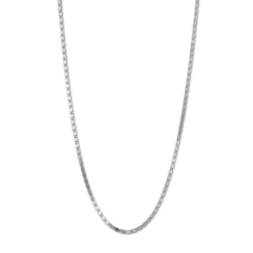 Jane Koenig Envision S Chain Necklace Silver In Metallic