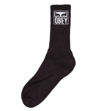 Obey Eyes Icon Socks Ii Black
