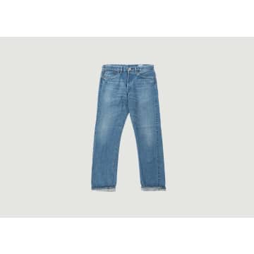 Orslow 105 Standard Selvedge Denim Jeans In Blue
