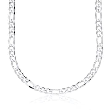 Scream Pretty Figaro Chain Necklace Sterling Silver In Metallic