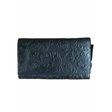 Collardmanson Classic Wallet Black Floral