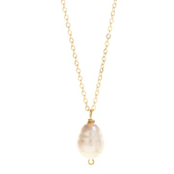 Just Trade Pearl Large Pendant Necklace