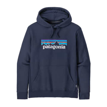 Patagonia Jersey P 6 Logo Uprisal Hoody Blue Man