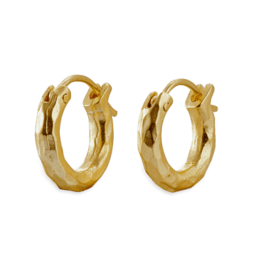 Nkuku Nandi Hoop Earrings In Gold