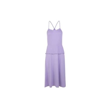 Mads Norgaard Recycled Viscose Lilac Dress