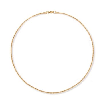 Shop A Weathered Penny Delicate Rope Chain In Gold
