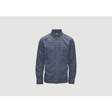 Knowledge Cotton Apparel Larch Shirt In Gots Certified Cotton