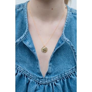 Formation X Mercantile Hera Greek Coin Necklace