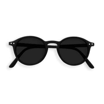 Izipizi Black Style D Reading Sunglasses With Grey Lenses
