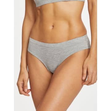 Thought Leah Gots Organic Cotton Jersey Bikini Brief In Grey