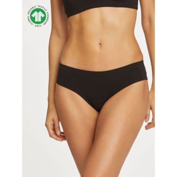 Thought Leah Gots Organic Cotton Jersey Bikini Brief In Black