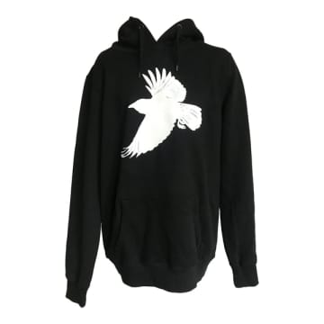 Window Dressing The Soul Crow Oversized Hoodie One Size