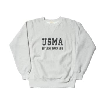 Buzz Rickson's Usma Sweatshirt In Grey
