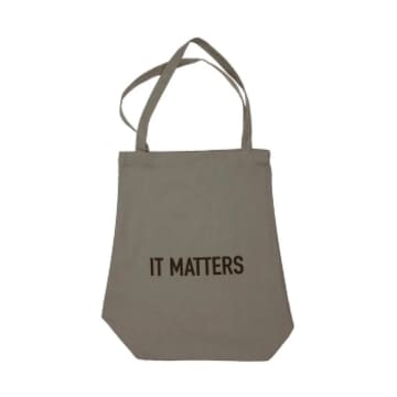 The Organic Company It Matters Bag In Grey