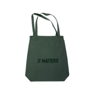 The Organic Company It Matters Bag In Green